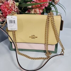 Coach Klare Colorblock Shouler Bag